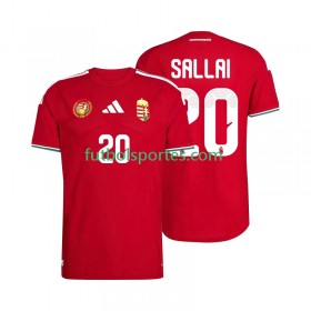 Camiseta Hungría Sallai 20 Primera Equipación Copa Mundo 2026